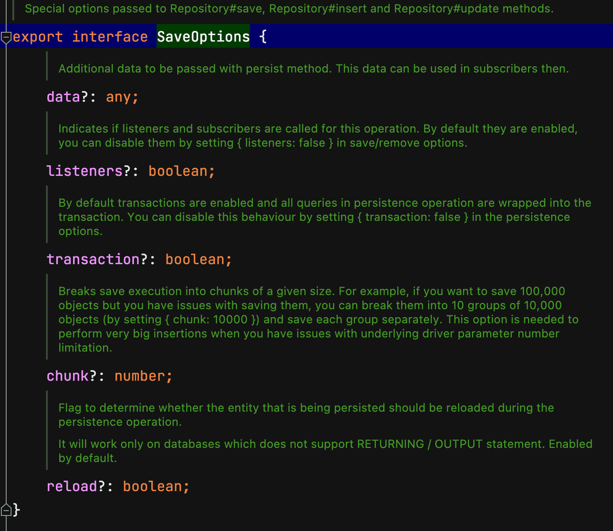 typeorm-save-options
